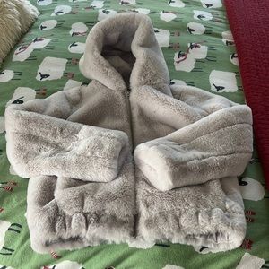 Faux fur from The Gap. NWT